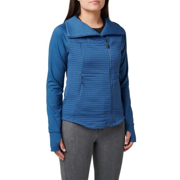 5.11 Tactical Crystal Hybrid Jacket Womens Large Thumbholes Pockets Full Zip - Picture 7 of 13